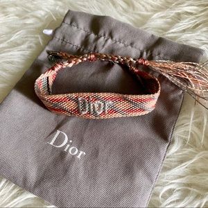 Dior Adjustable Friendship Bracelet